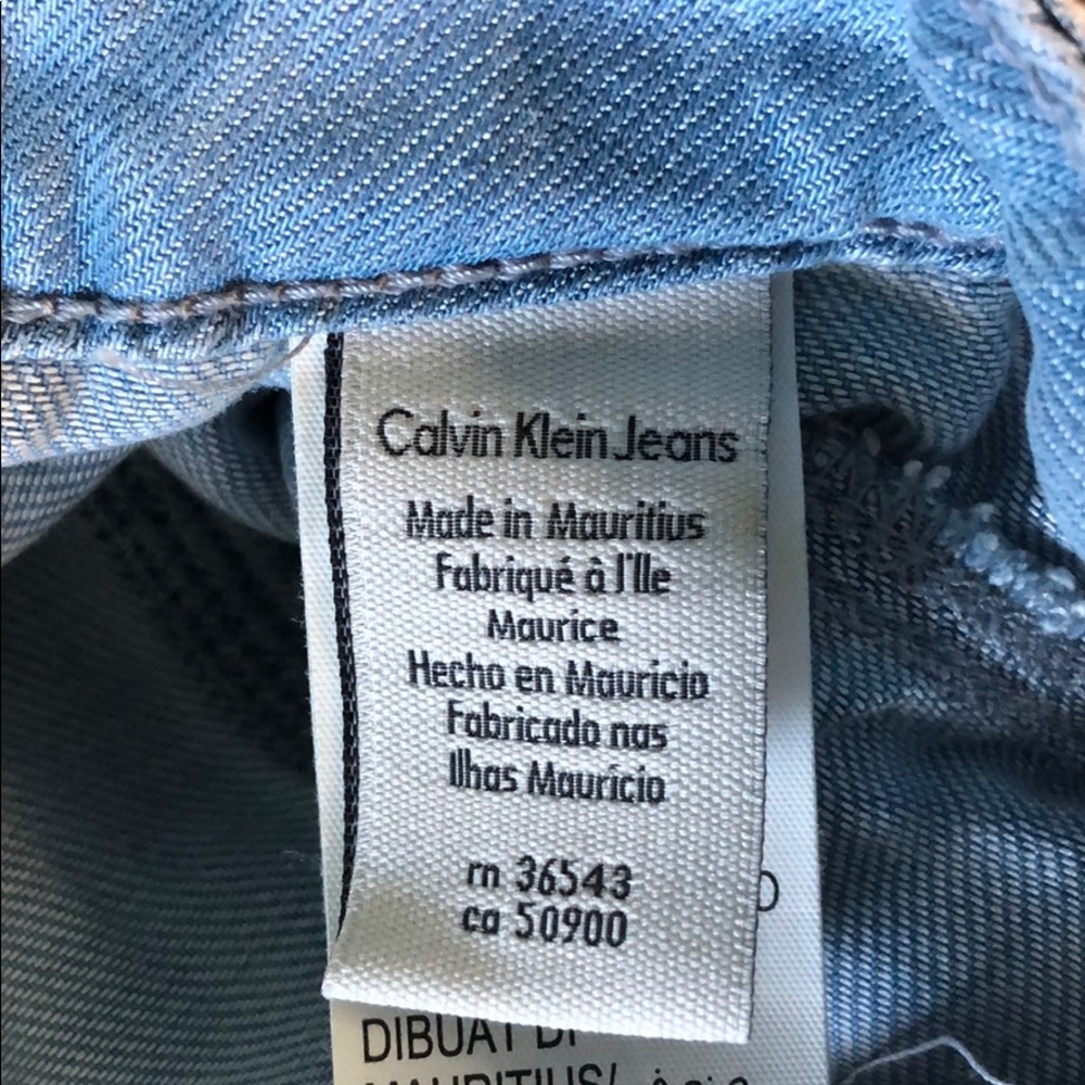 NWT Calvin Klein Jeans wide leg Capri size 32 - Picture 4 of 6